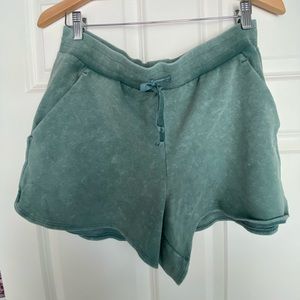 Green All in Motion Sweatshorts